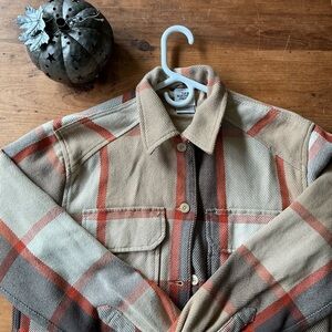 The North Face Plaid Button-Up Jacket